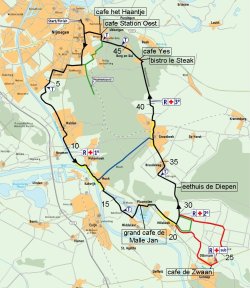 dag 3, de dag van Groesbeek met rustpunten