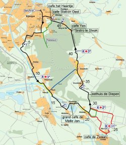 dag 3, de dag van Groesbeek met rustpunten