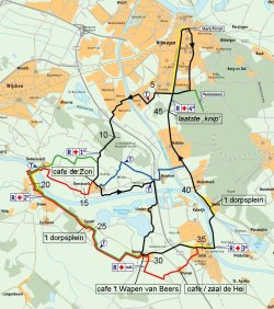 dag 4, de dag van Cuijk met rustpunten